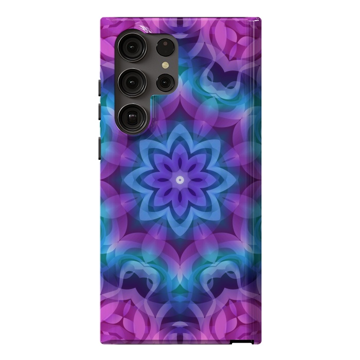 Galaxy S23 Ultra StrongFit Floral Abstract G269 by Medusa GraphicArt