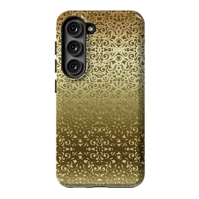 Galaxy S23 StrongFit Baroque Style Inspiration G155b by Medusa GraphicArt