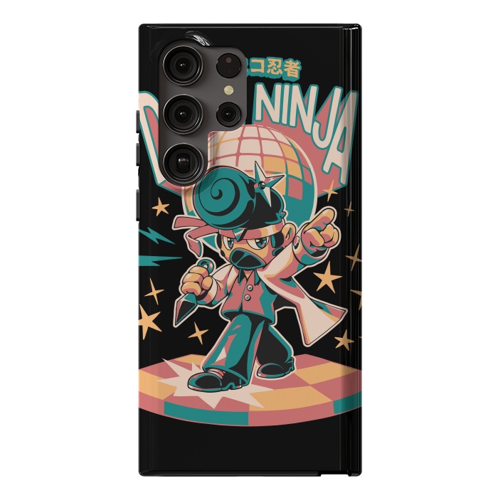 Galaxy S23 Ultra StrongFit Disco Ninja  by Ilustrata