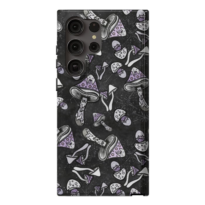 Galaxy S23 Ultra StrongFit Shrooms by Rose Halsey