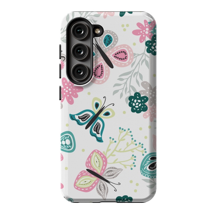 Galaxy S23 StrongFit Give me Butterflies by ArtsCase