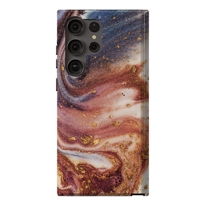 Galaxy S23 Ultra StrongFit Marble Sand by ArtsCase