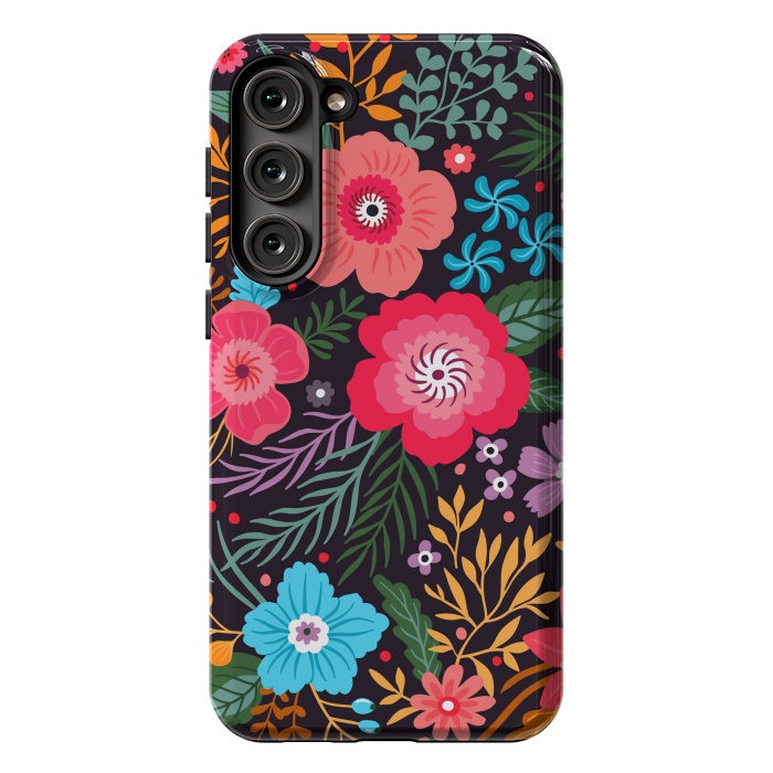 Galaxy S23 Plus StrongFit In love with the flowers by ArtsCase