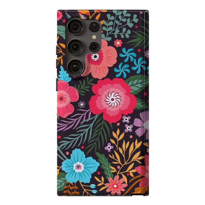 Galaxy S23 Ultra StrongFit In love with the flowers by ArtsCase