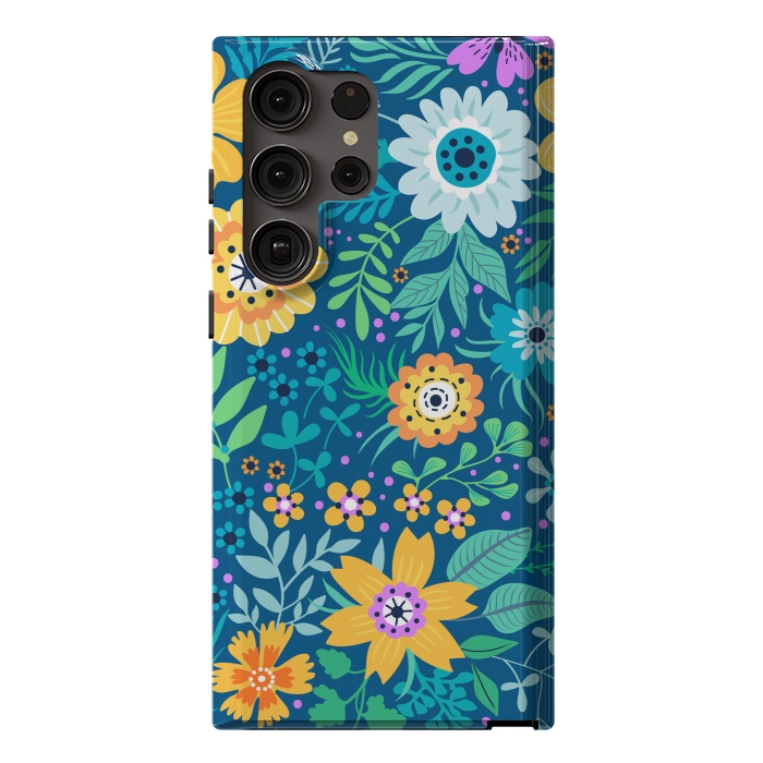 Galaxy S23 Ultra StrongFit Yellow Flowers by ArtsCase
