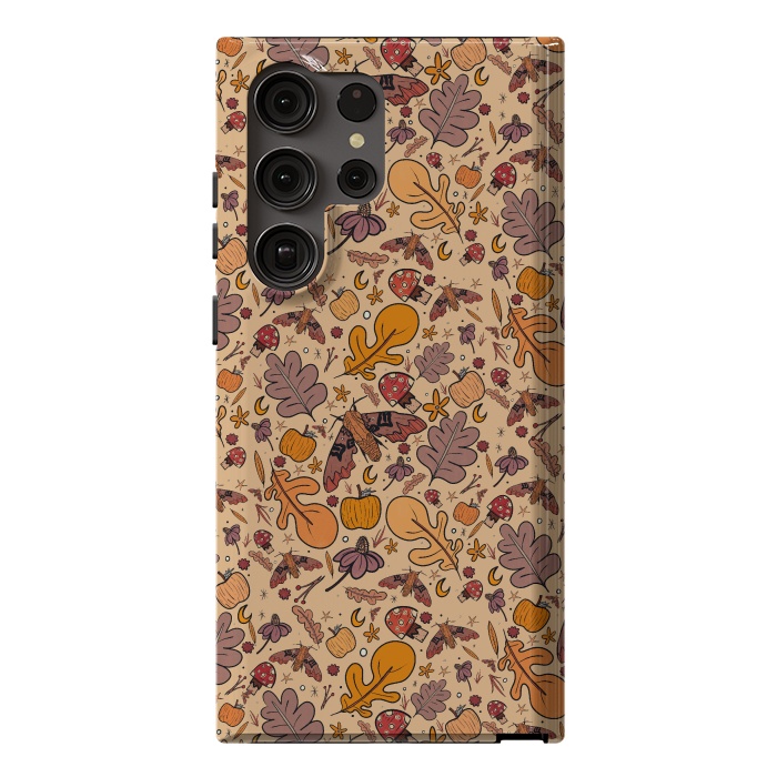 Galaxy S23 Ultra StrongFit Autumnal pattern by Steve Wade (Swade)