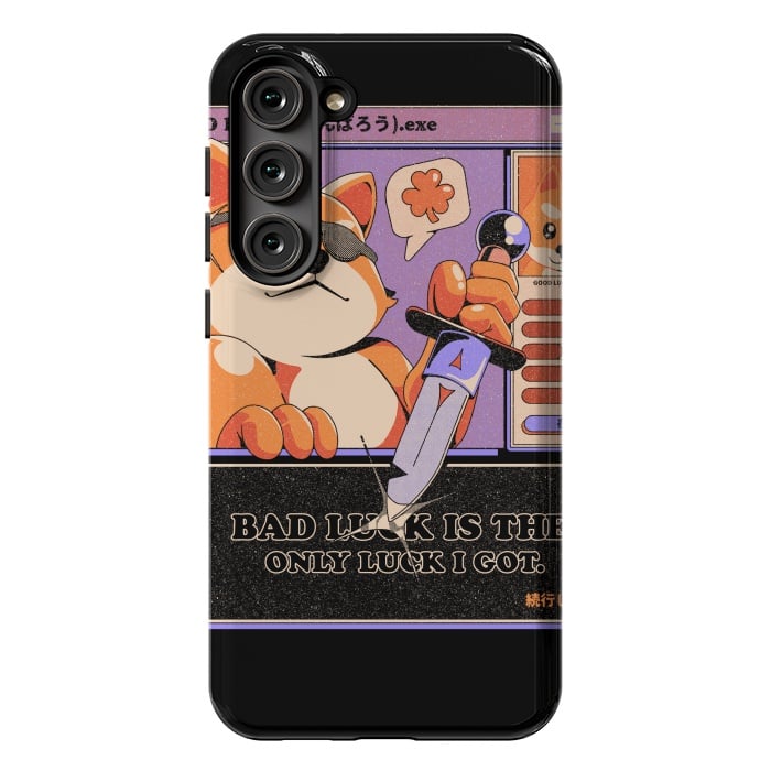 Galaxy S23 Plus StrongFit Bad Luck by Ilustrata