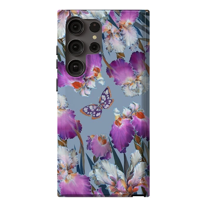 Galaxy S23 Ultra StrongFit purple lilac flowers by haroulita