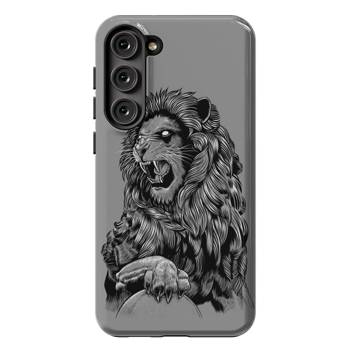 Galaxy S23 Plus StrongFit Statue lion by Alberto