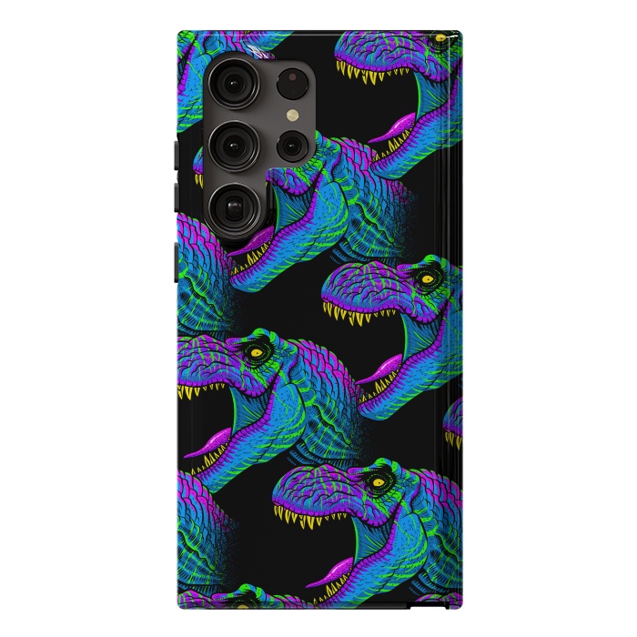 Galaxy S23 Ultra StrongFit psychedelic rex by Alberto