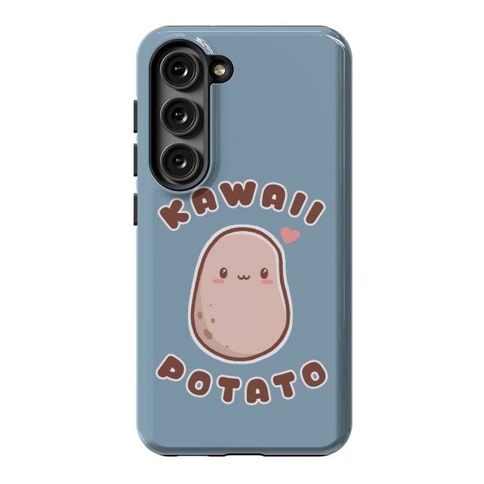 Galaxy S23 StrongFit Kawaii Potato by eduely
