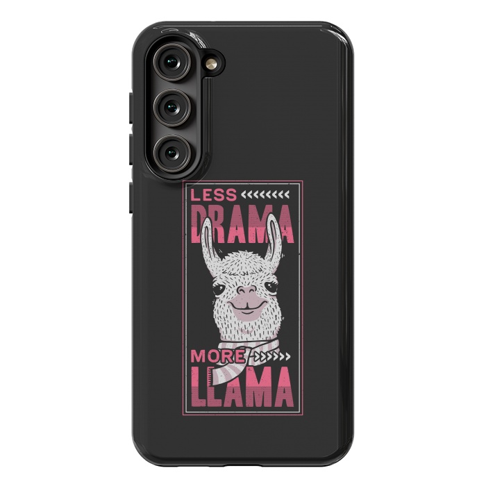 Galaxy S23 Plus StrongFit Less Drama More Llama by eduely