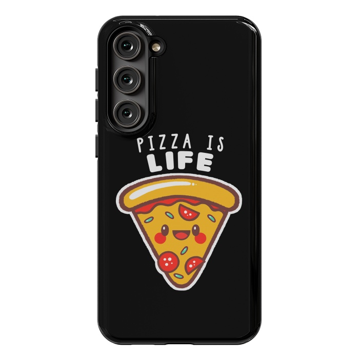 Galaxy S23 Plus StrongFit Pizza is Life by eduely