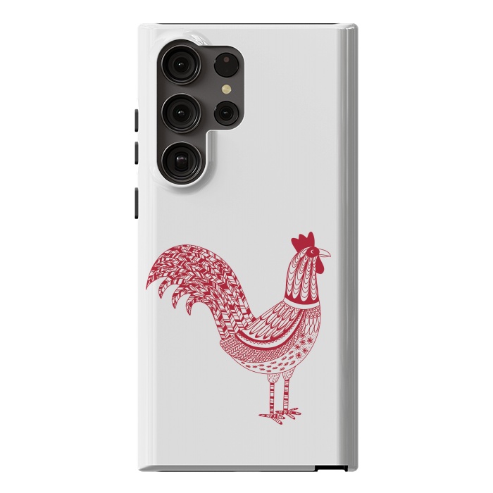Galaxy S23 Ultra StrongFit The Most Magnificent Rooster in the Chicken Coop by Nic Squirrell