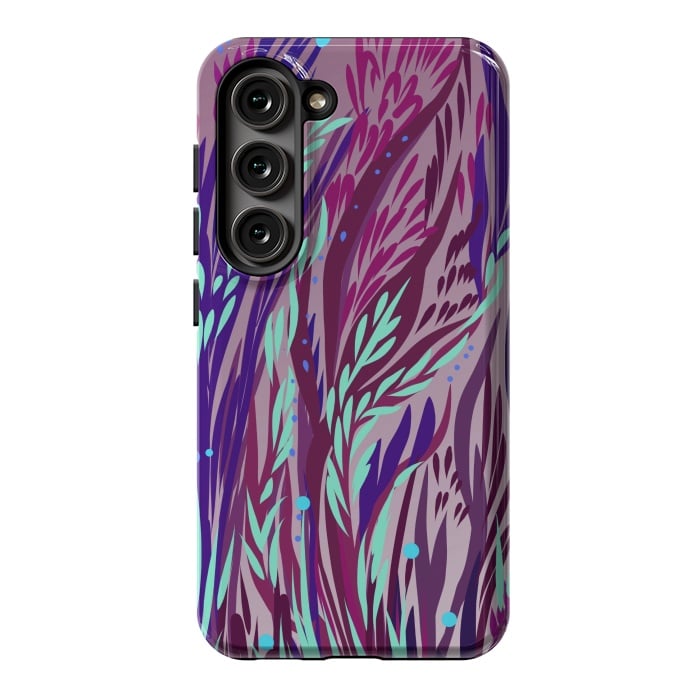 Galaxy S23 StrongFit Floral collection  by Josie