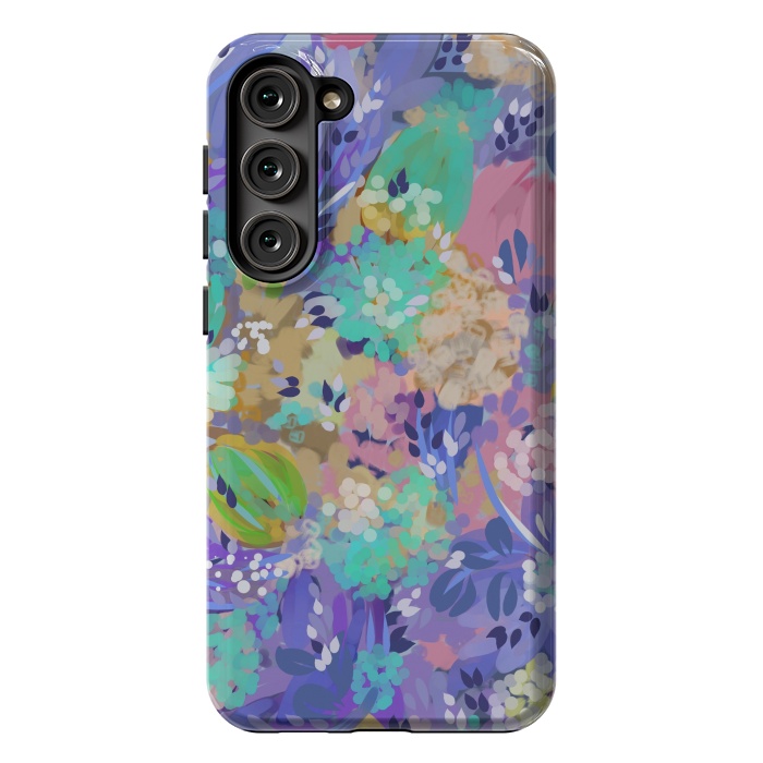 Galaxy S23 Plus StrongFit River of Flowers by Josie