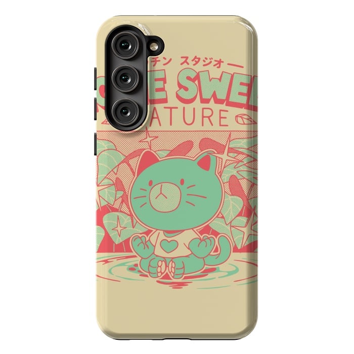 Galaxy S23 Plus StrongFit Home Sweet Nature by Ilustrata
