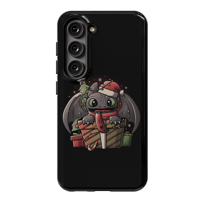 Galaxy S23 StrongFit Dragon Anatomy Cute Funny Dragon Gift by eduely