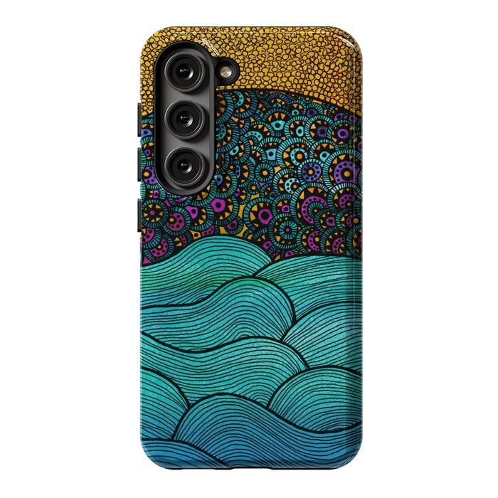 Galaxy S23 StrongFit oceania big by Pom Graphic Design