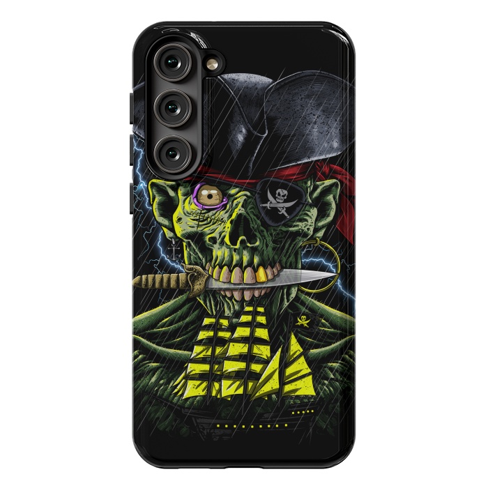 Galaxy S23 Plus StrongFit Zombie Pirate  by Alberto