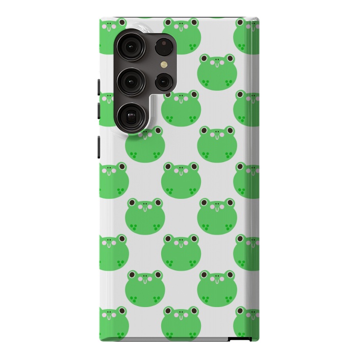 Galaxy S23 Ultra StrongFit Happy Frogs by Sam Pernoski