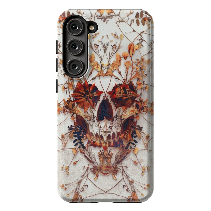Galaxy S23 Plus StrongFit Delicate Skull by Ali Gulec