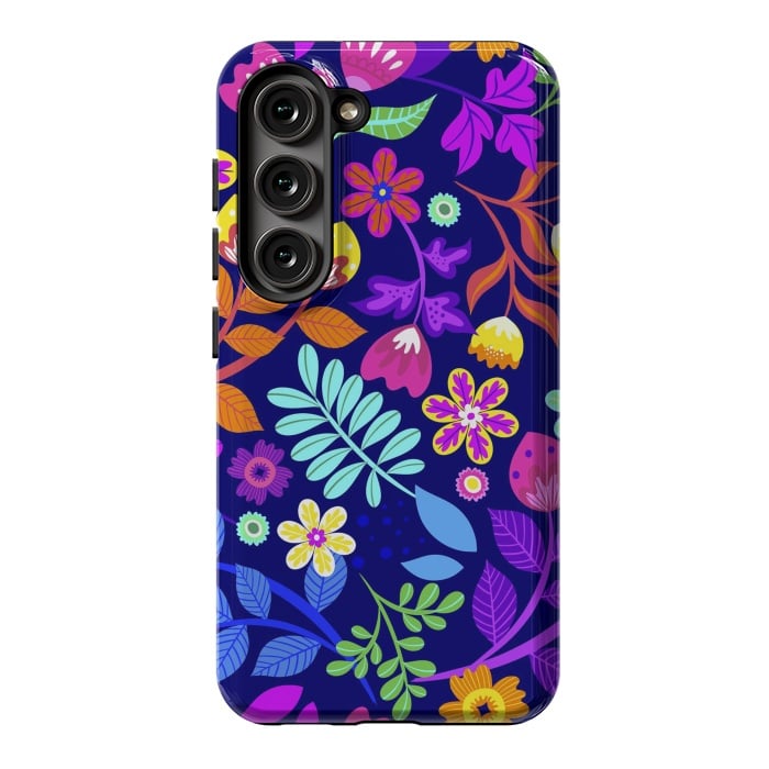 Galaxy S23 StrongFit Cute Flowers by ArtsCase