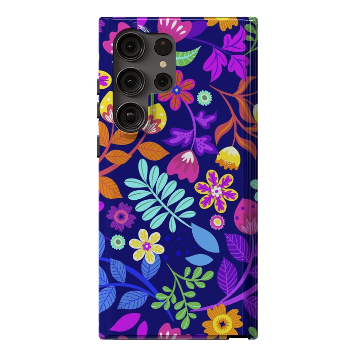 Galaxy S23 Ultra StrongFit Cute Flowers by ArtsCase