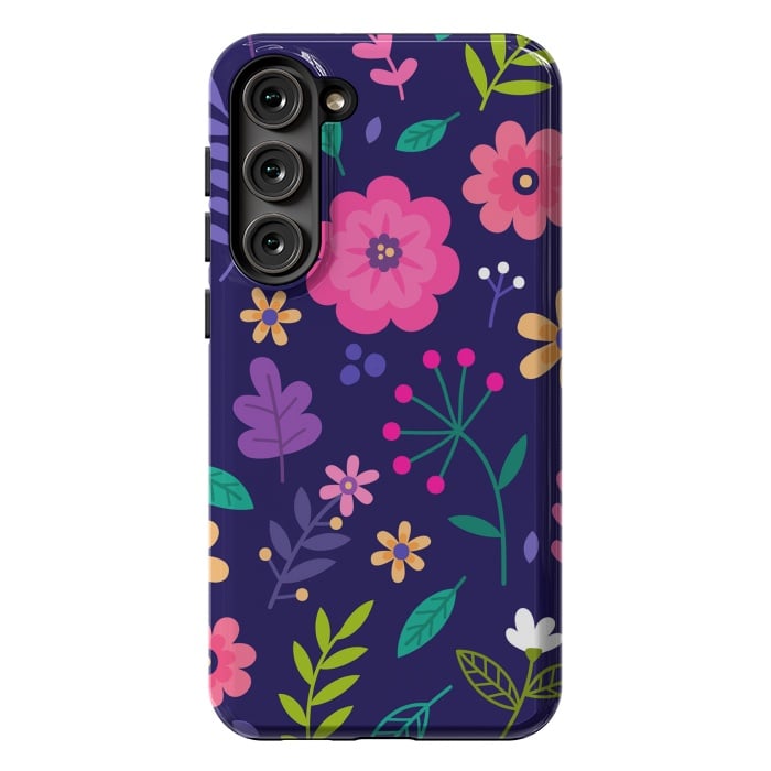 Galaxy S23 Plus StrongFit Ditsy Flowers by ArtsCase