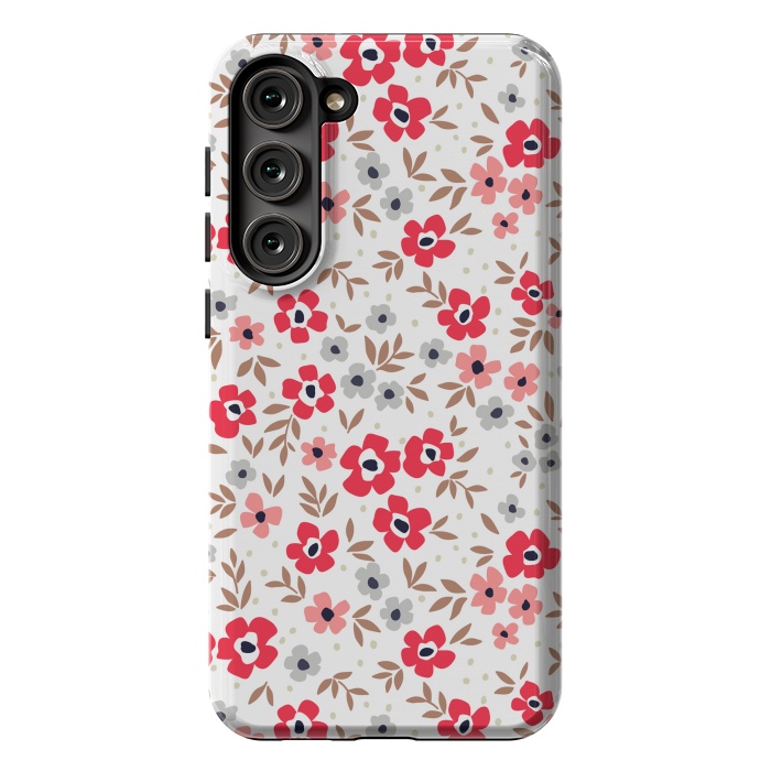 Galaxy S23 Plus StrongFit Seamless Flowers ONE by ArtsCase