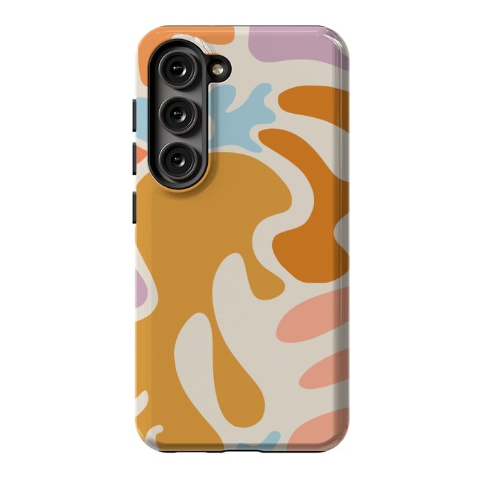 Galaxy S23 StrongFit Coral Reef: Matisse Edition by Uma Prabhakar Gokhale