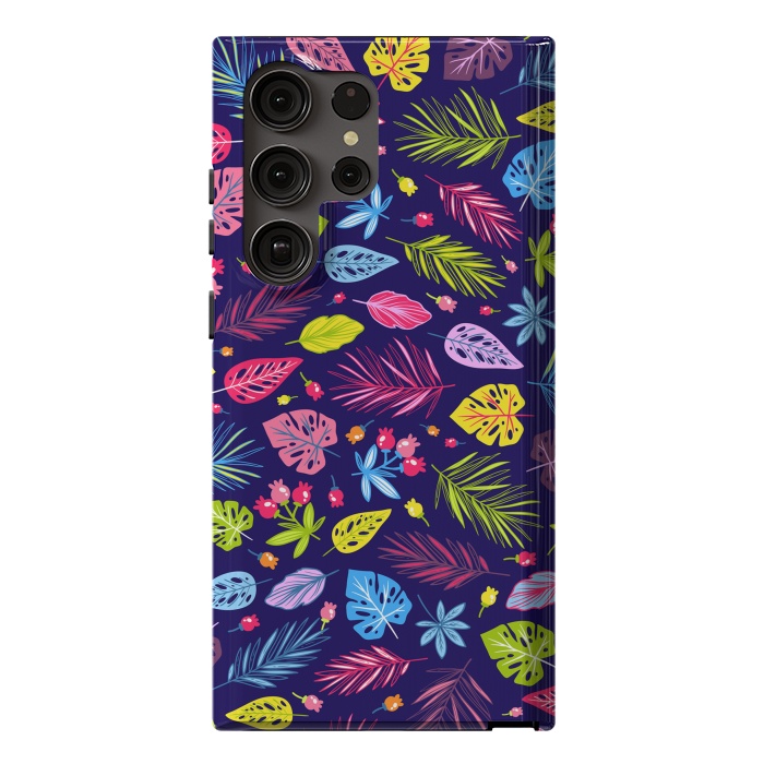 Galaxy S23 Ultra StrongFit Summer Coulored Floral Design by ArtsCase