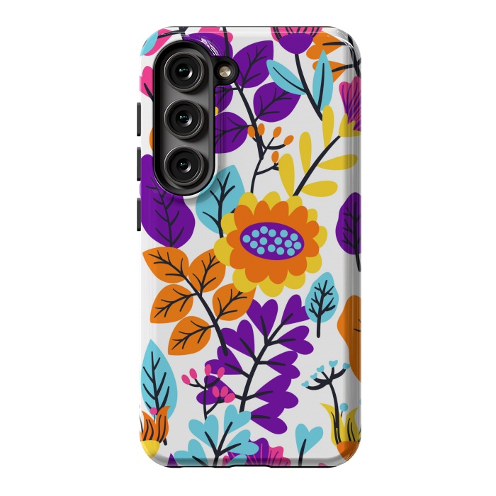Galaxy S23 StrongFit Vibrant Colors Summer Collection by ArtsCase