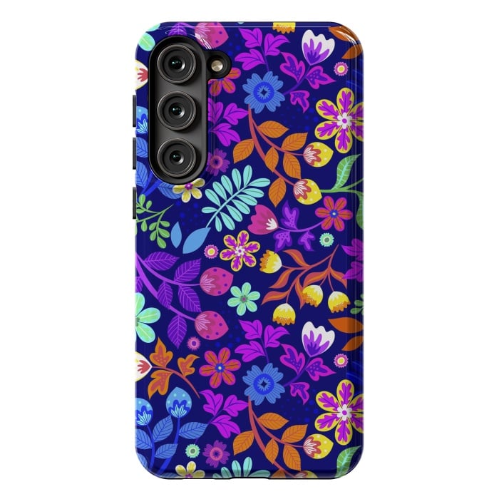 Galaxy S23 Plus StrongFit Cute Flowers I by ArtsCase
