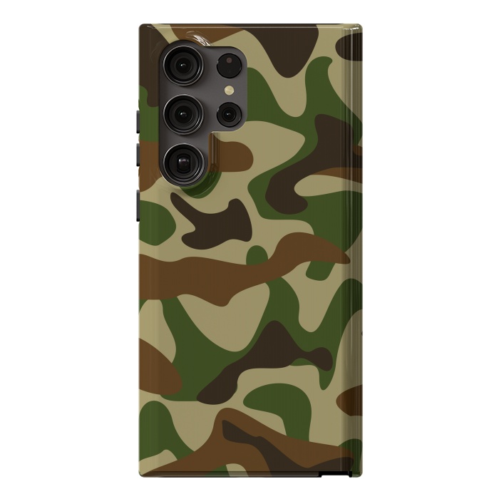 Galaxy S23 Ultra StrongFit Fashion Camouflage  by ArtsCase