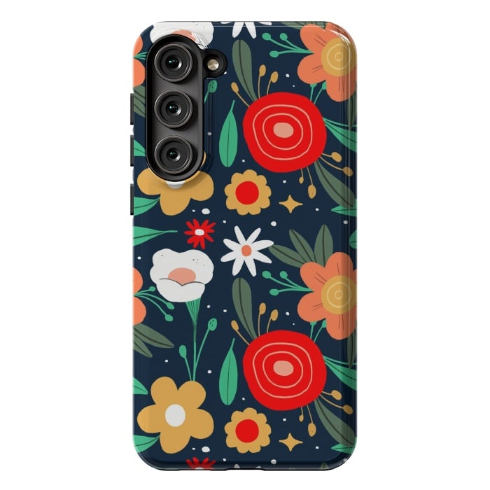 Galaxy S23 Plus StrongFit WildFlowers by ArtsCase