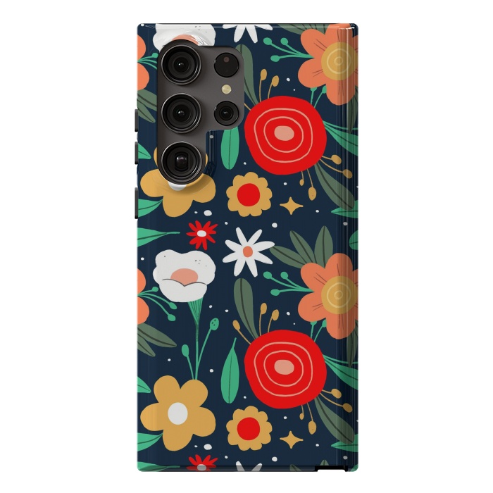 Galaxy S23 Ultra StrongFit WildFlowers by ArtsCase