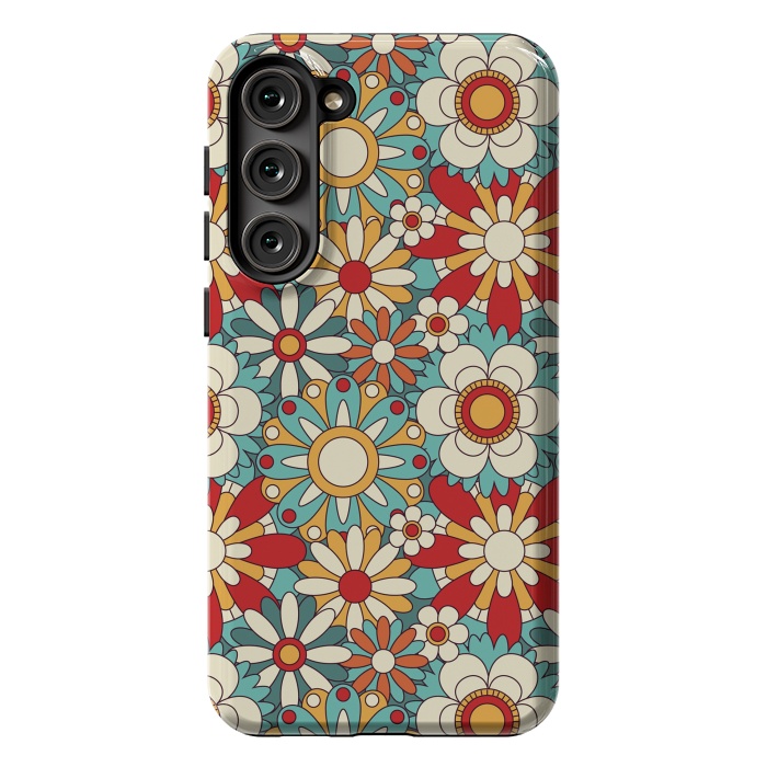 Galaxy S23 Plus StrongFit Spring Flowers  by ArtsCase