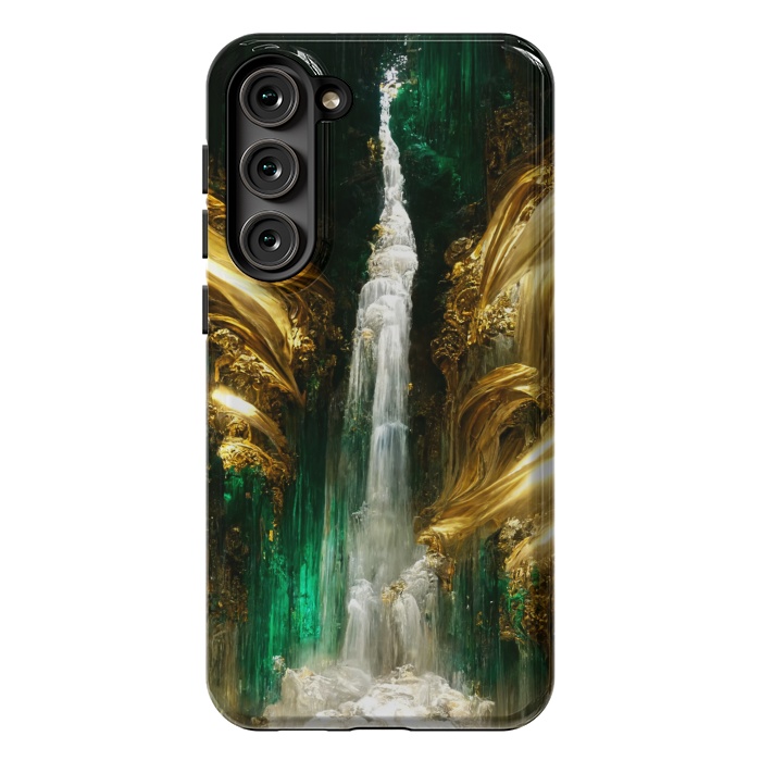 Galaxy S23 Plus StrongFit sparkle waterfall by haroulita
