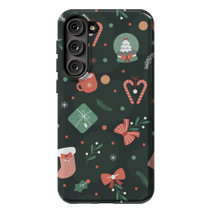 Galaxy S23 Plus StrongFit Happy Christmas 0 by ArtsCase