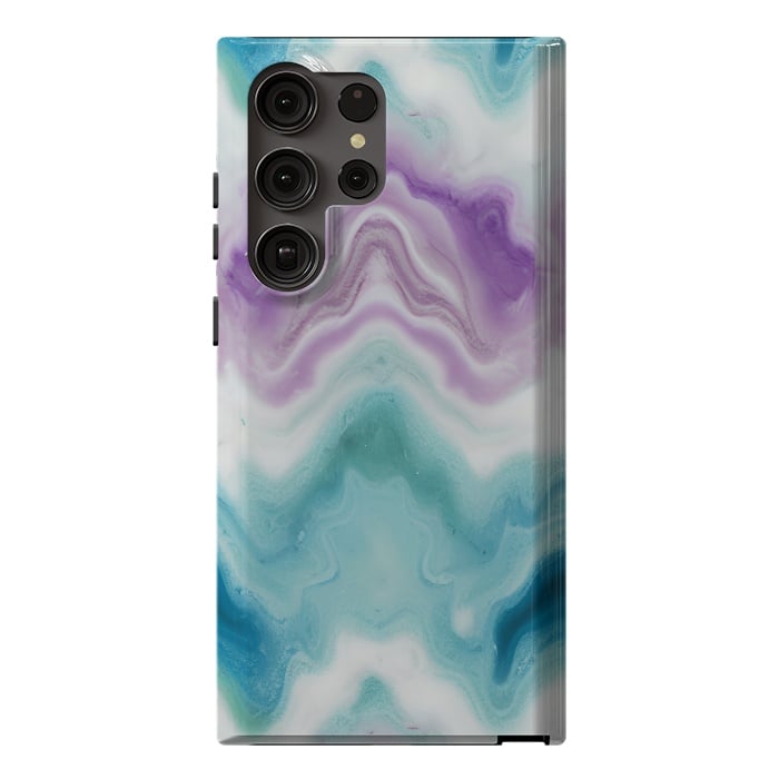 Galaxy S23 Ultra StrongFit Wavy marble  by Winston