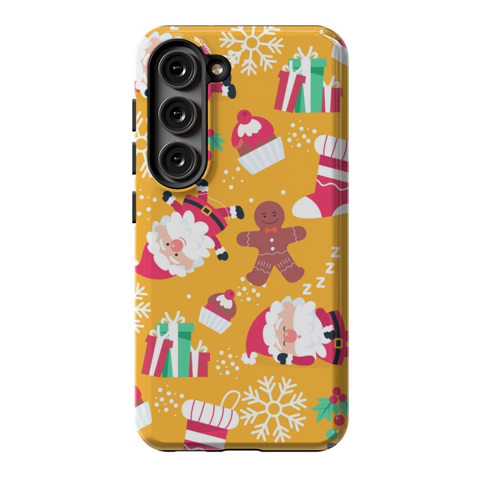 Galaxy S23 StrongFit Cute Pattern for Christmas  by ArtsCase