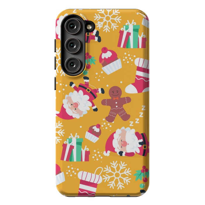 Galaxy S23 Plus StrongFit Cute Pattern for Christmas  by ArtsCase