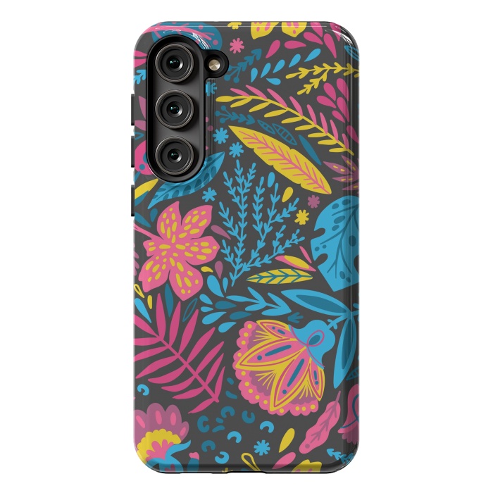 Galaxy S23 Plus StrongFit HAPPY LEAVES by ArtsCase