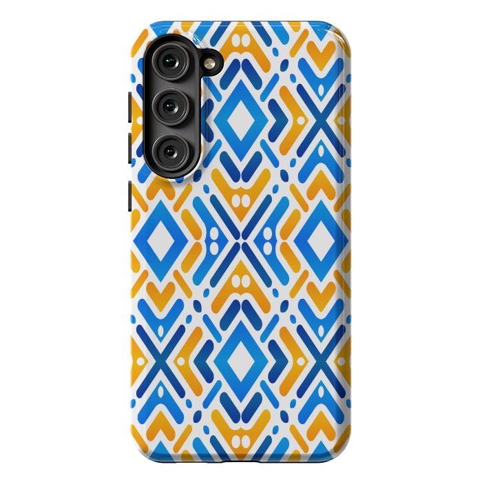 Galaxy S23 Plus StrongFit Colorful pattern by Bledi