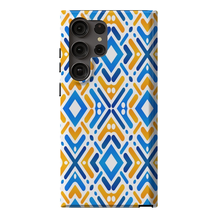 Galaxy S23 Ultra StrongFit Colorful pattern by Bledi