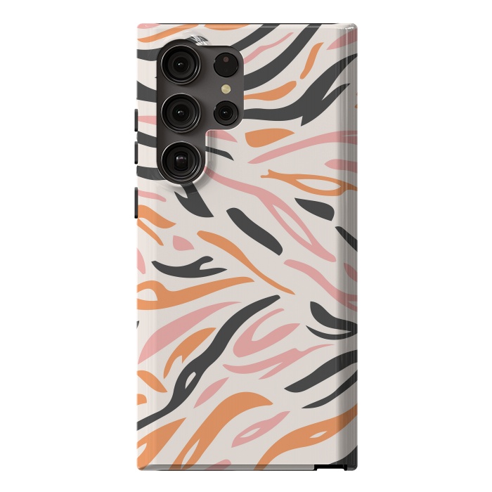 Galaxy S23 Ultra StrongFit Colorful Tiger Print by ArtPrInk