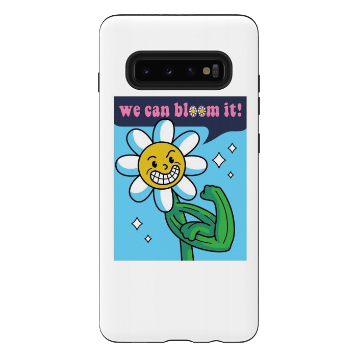 Galaxy S10 plus StrongFit Flower Power by Afif Quilimo