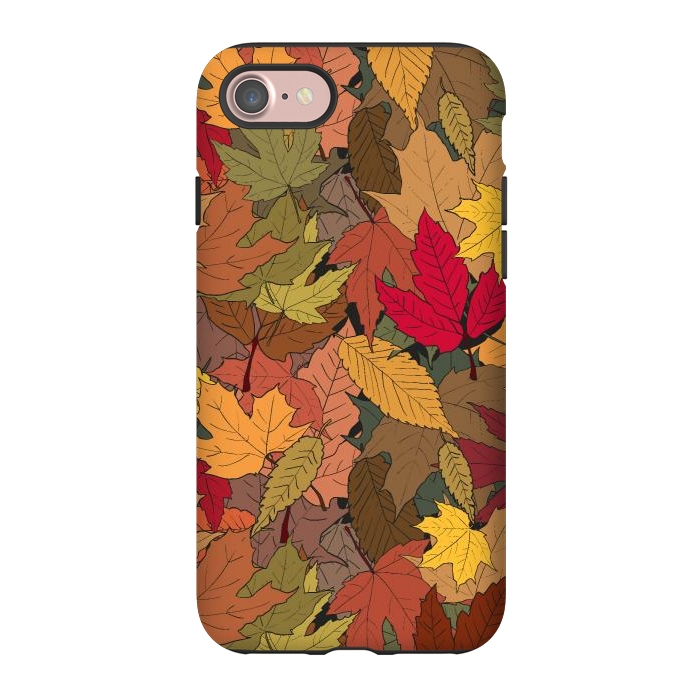 iPhone 7 StrongFit Colorful autumn leaves by Bledi