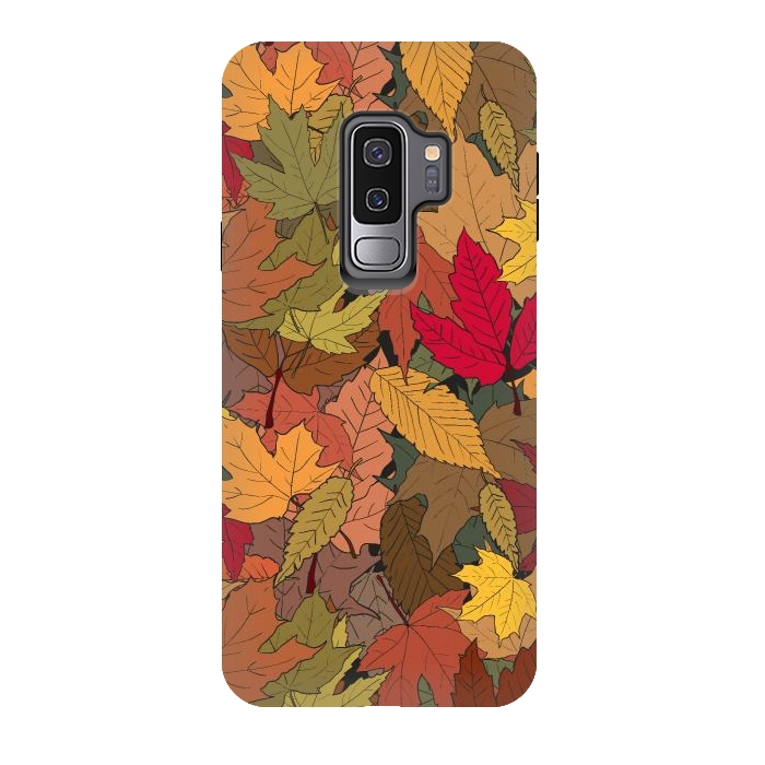 Galaxy S9 plus StrongFit Colorful autumn leaves by Bledi